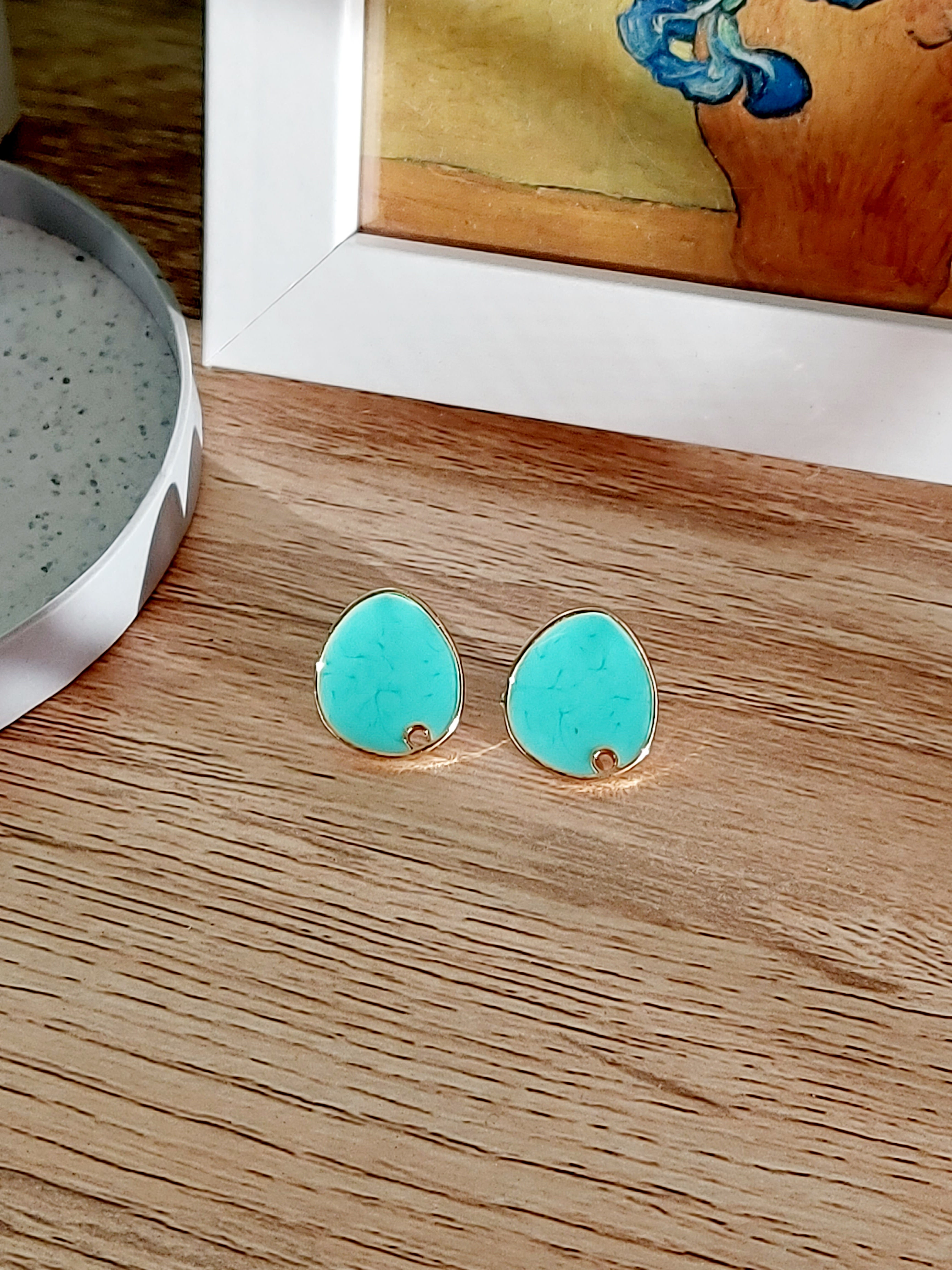 Turquoise Earrings Findings