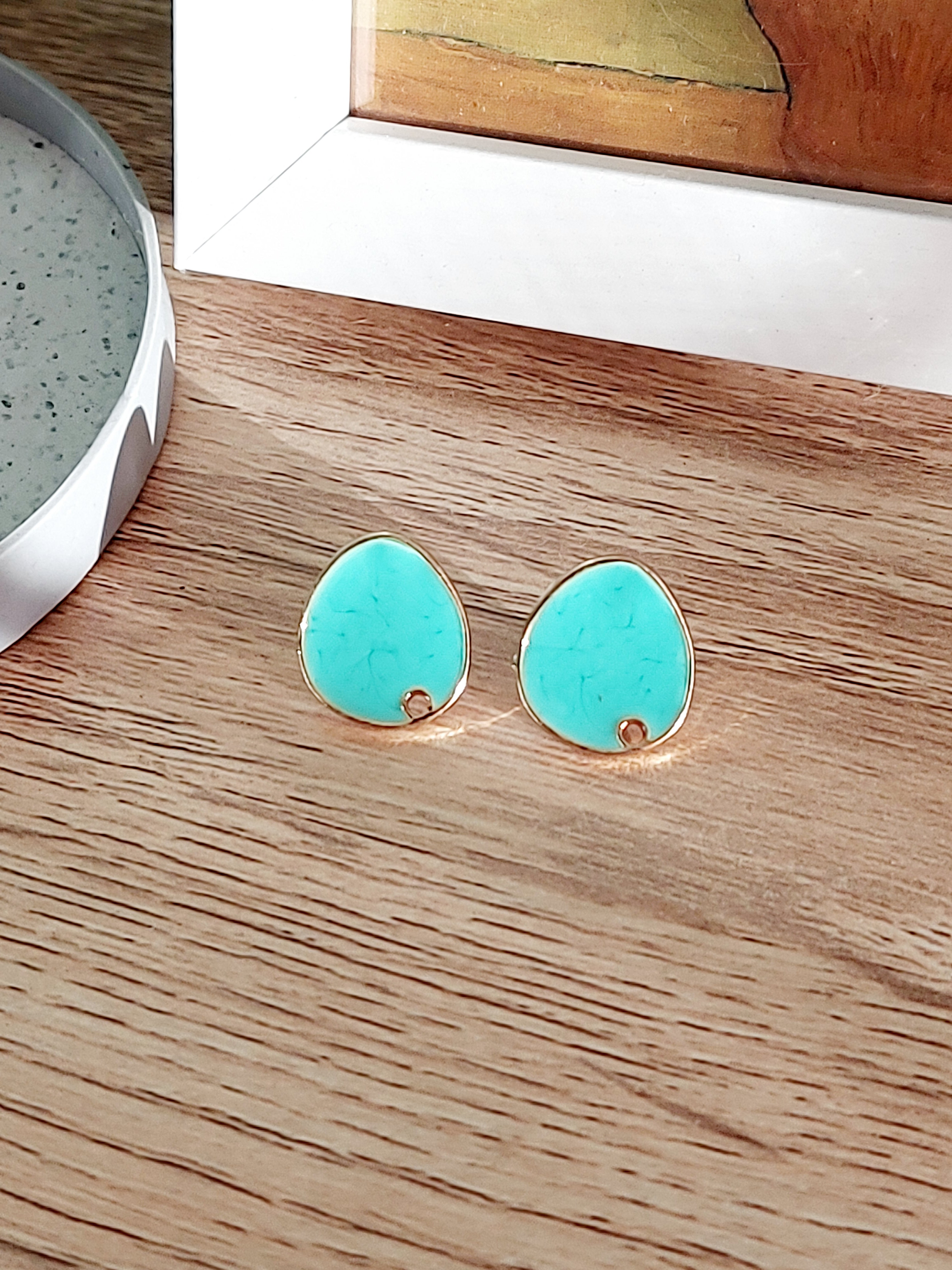 Turquoise Earrings Findings