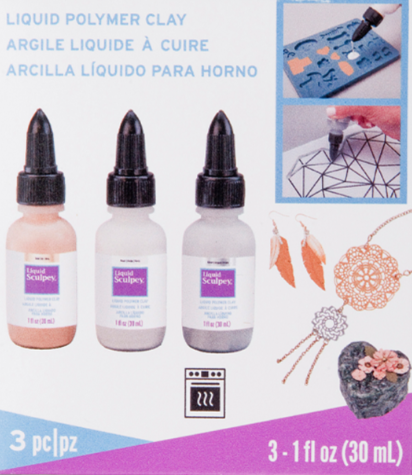 Sculpey Liquid Polymer Clay Metallics Set