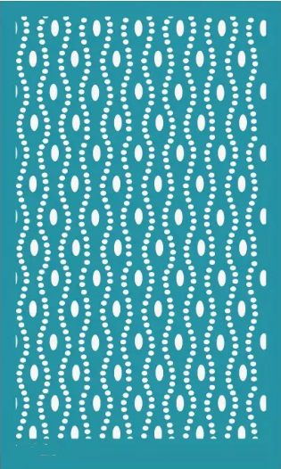 Raindrop pattern silk screen