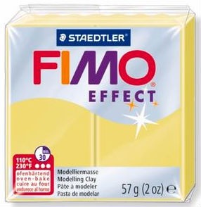 Fimo soft effect citrine 56g