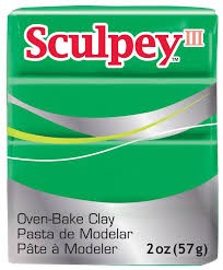 Sculpey III Emerald