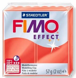 Fimo Soft Translucent Red