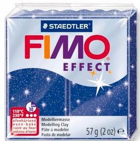 Fimo Soft Glitter Blue