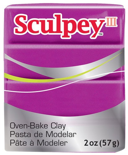 Sculpey III Fuchsia Pearl