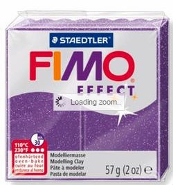 Fimo Soft Glitter Purple