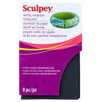 Sculpey Wet & Dry Sandpaper Pack