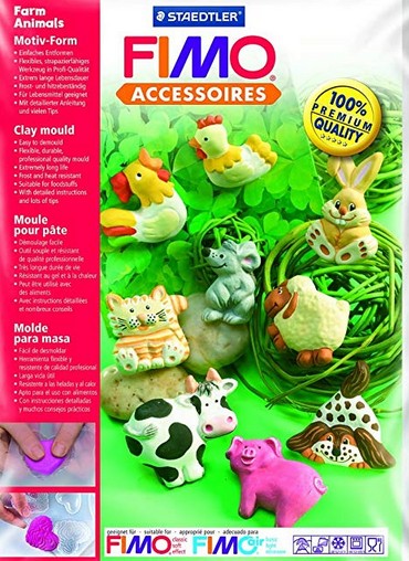 Fimo Fram Animals Push Moulds