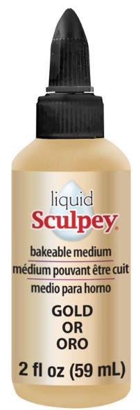Sculpey Liquid Polymer Clay Gold