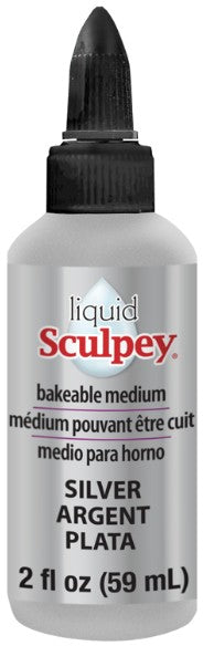 Sculpey Liquid Polymer Clay Silver