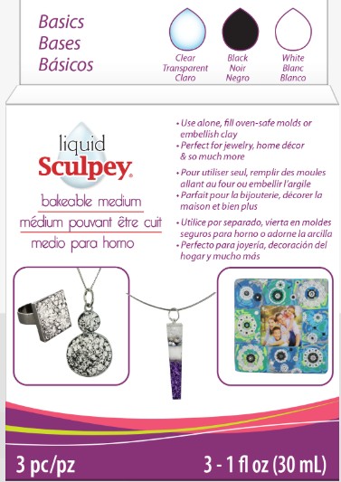 Sculpey Liquid Polymer Clay Basic Set
