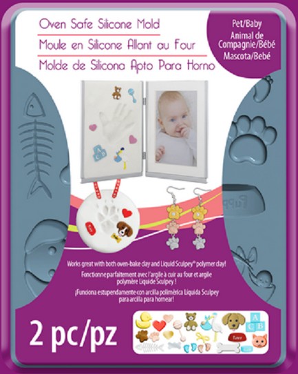 Sculpey® Silicone Bakeable Mold Pet / Baby