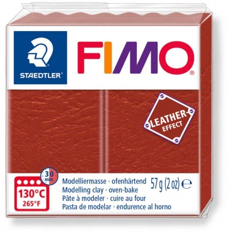 Fimo Leather Effect Rust