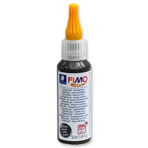 Fimo Blacck Liquid Deco Gel