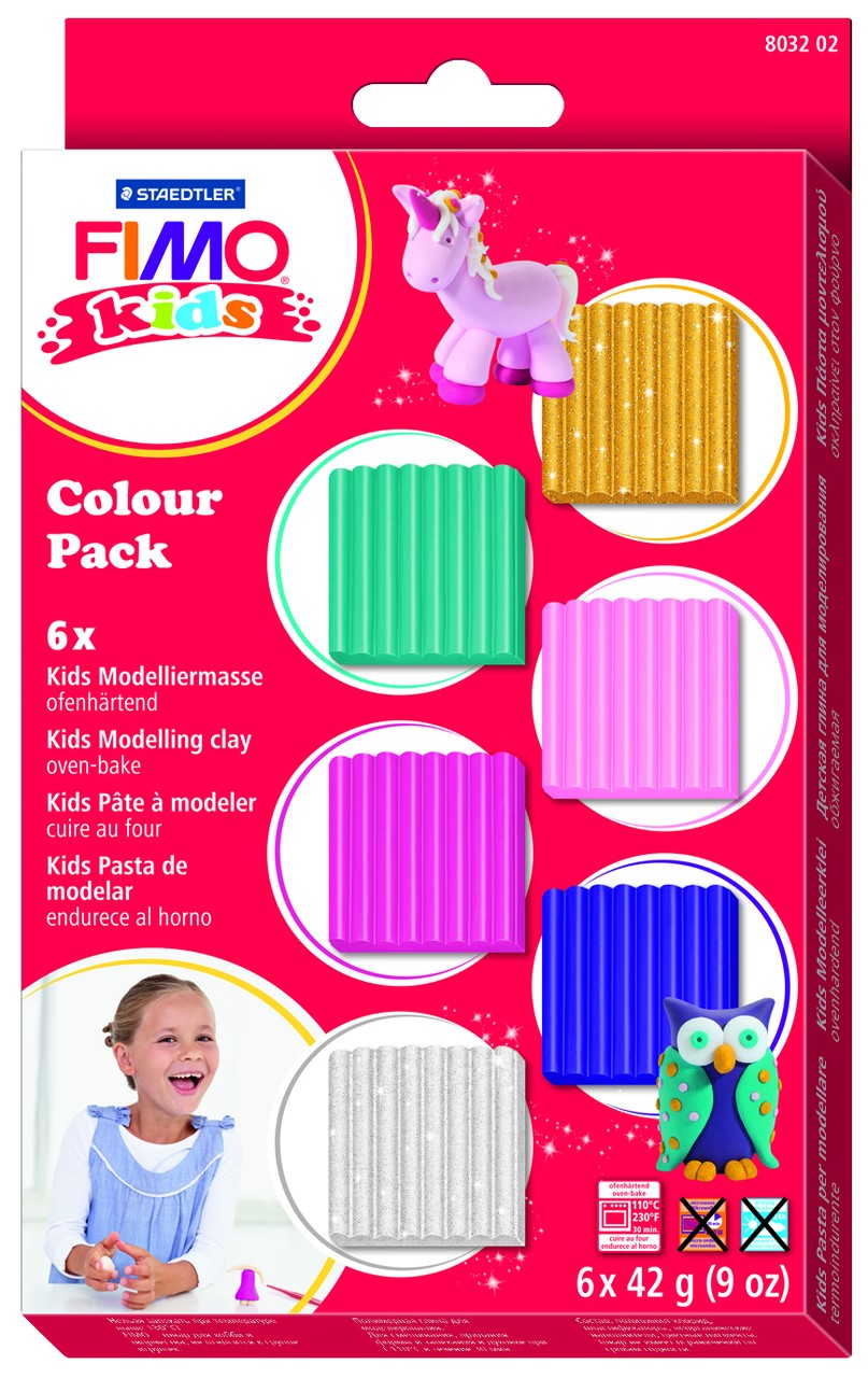 Fimo Kids Girlie Material Pack