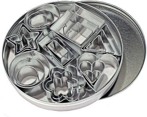 24 Pieces Assorted Shape Cutter Set