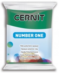 Cernit Number One Emerald Green 56g