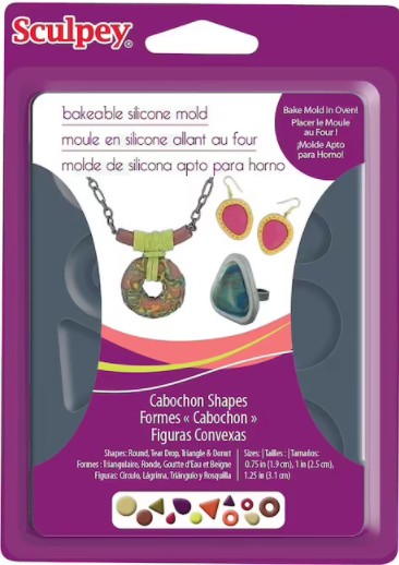Sculpey® Silicone Bakeable Bezel Shapes Mold