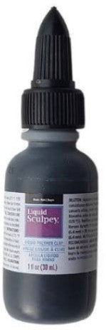 Sculpey Liquid Polymer Clay Black 30ml