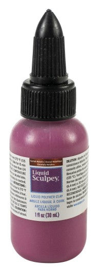 Sculpey Liquid Polymer Clay Garnet Metallic 1oz