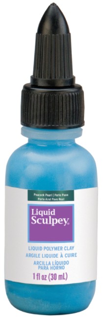 Sculpey Liquid Polymer Clay Peacock Pearl 1oz