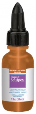 Sculpey Liquid Polymer Clay Copper Metallic 1oz