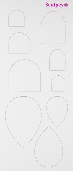 Sculpey Jewelry Design Template