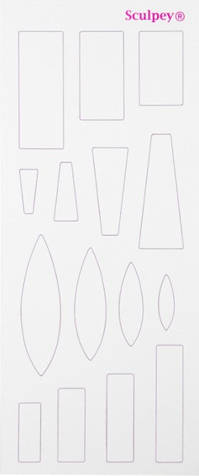 Sculpey Jewelry Design Template