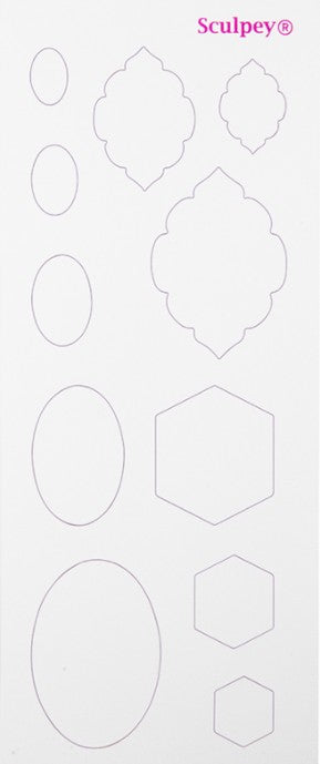 Sculpey Jewelry Design Template