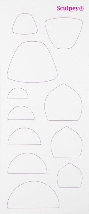 Sculpey Jewelry Design Template