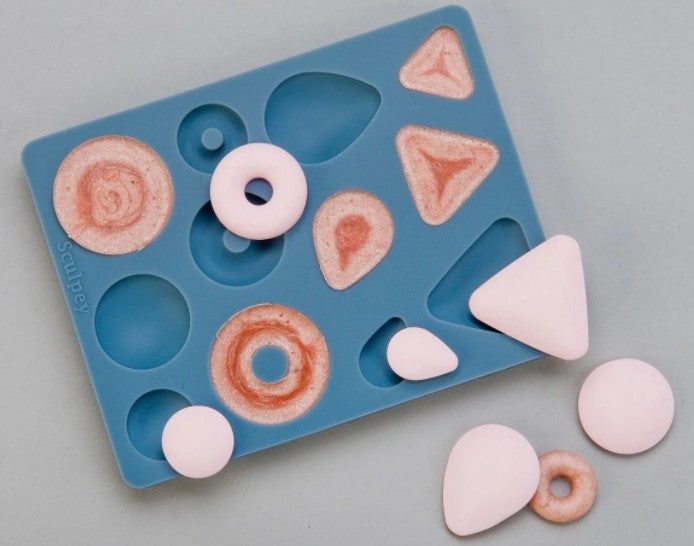 Sculpey® Silicone Bakeable Cabochon Shapes Mold
