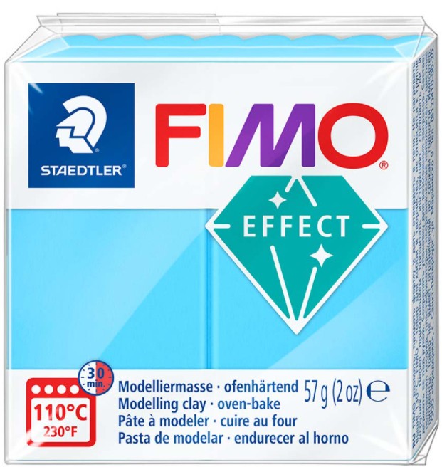 Fimo Effect Neon Blue