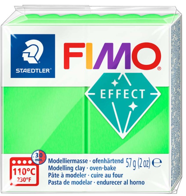 Fimo Effect Neon Green