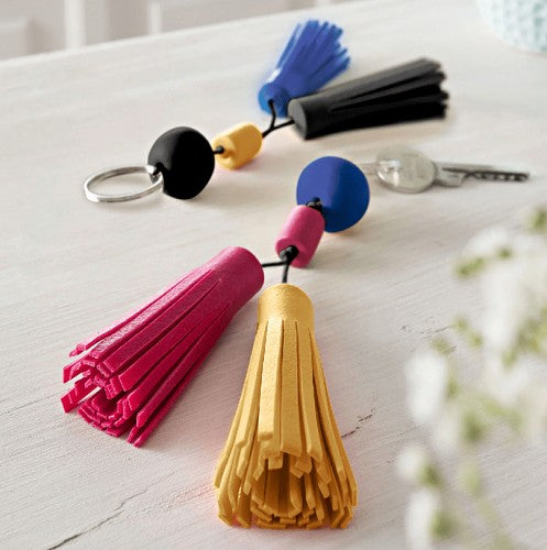 Fimo Leather-Effect DIY Tassel Set