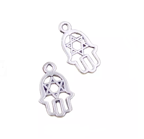Hamsa Palm Hand charm set