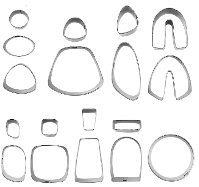 Polymer clay cutter set