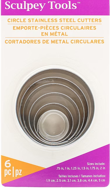 Sculpey Circle Graduated Cutter