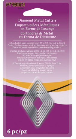 Sculpey Diamond Graduated Cutter Set