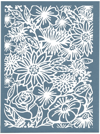 Sculpey Silk Screens Florals