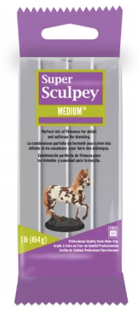 Super Sculpey Medium Blend