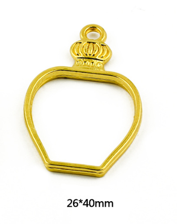 Gold Bottle charm