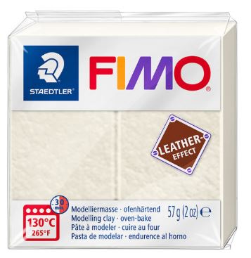 Fimo Leather Ivory