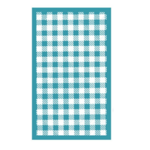 Checkered pattern silk screen