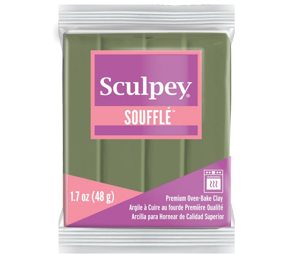 Sculpey Souffle Khaki Green