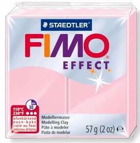 Fimo soft effect rose quartz 56g