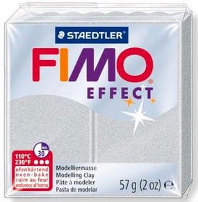Fimo Soft Metallic Silver