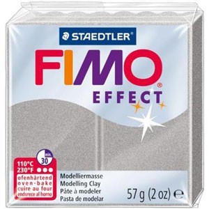 Fimo Soft Effect Silver Pearl 