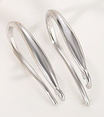 925 Sterling Silver French Hook Earrings 